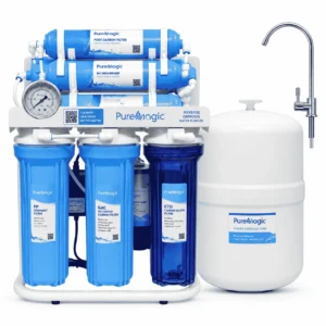 Pure Magic Stand and Pressure Meter 7 Stage 100 GPD RO Water Purifier